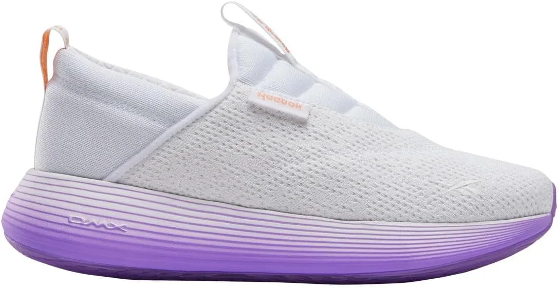 Reebok Women's Low-Top Sneakers, White Digital Purple Grey 1, 9.5