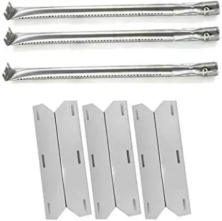 Replacement Charmglow 720-0230, 720-0036-HD-05 Home Depot 3 Burner Gas Grill Model | 3 Stainless Steel Burners & 3 Stainless Steel Heat Plates