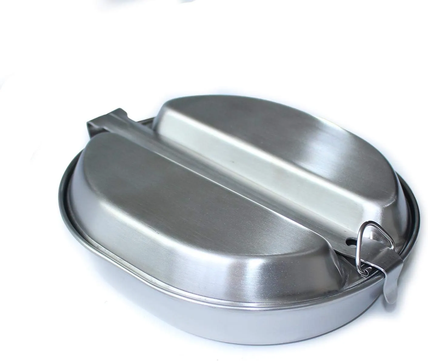 Reproduction WW2 US Military Mess Kits G.I. Lunch Box Stainless Material Collection Outdoor Sports