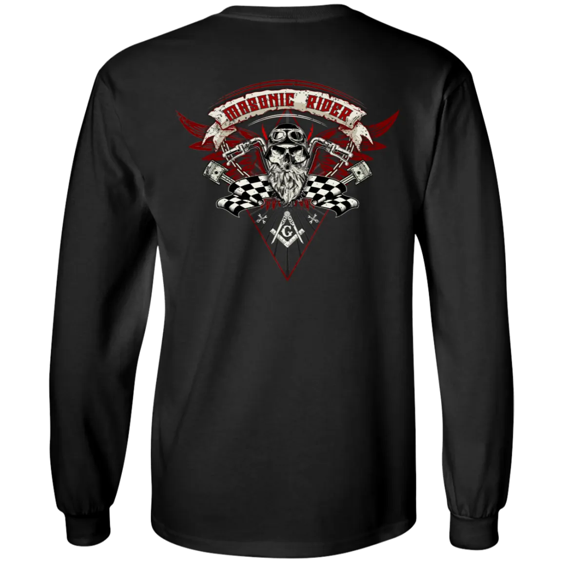 Rider Freemason Square & Compass Symbol