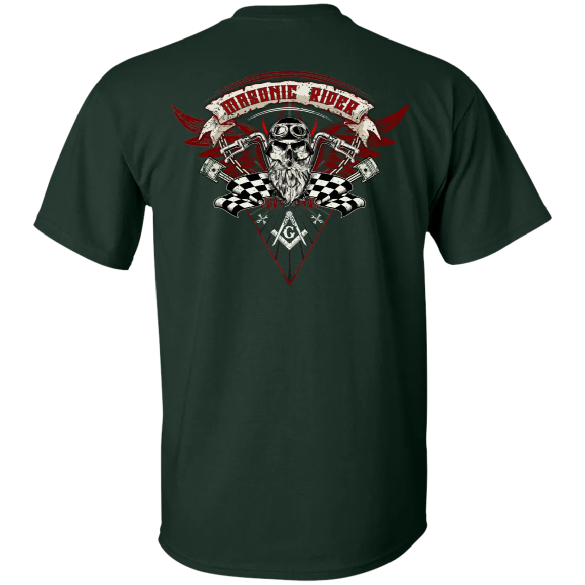 Rider Freemason Square & Compass Symbol