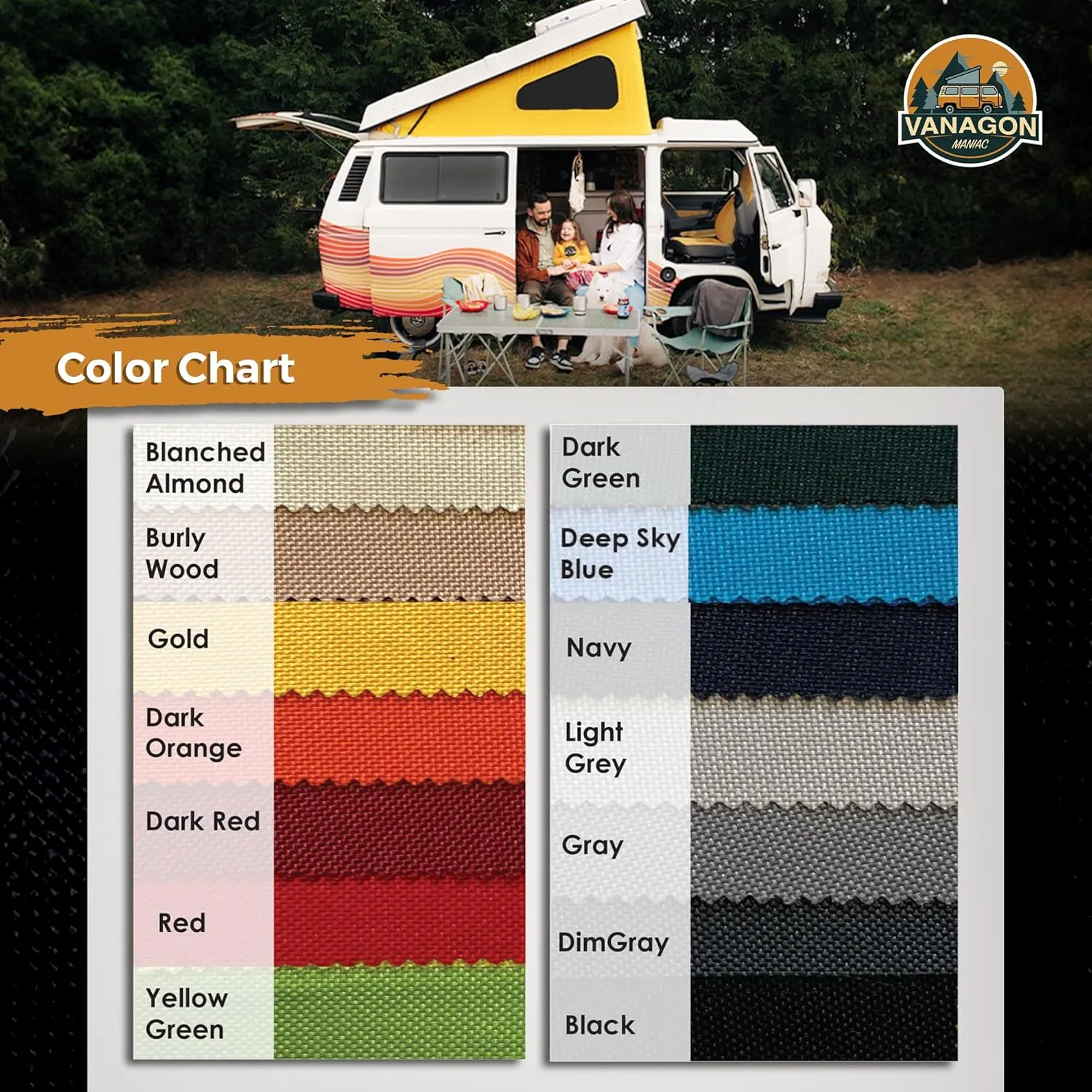 Roof Top Tent Camping 3 Window Roof Tent Pop Top Camper Canvas Compatible with VW T4 Eurovan Weekender Short Wheel Based SWB Camper - 2 Person Rooftop Tents