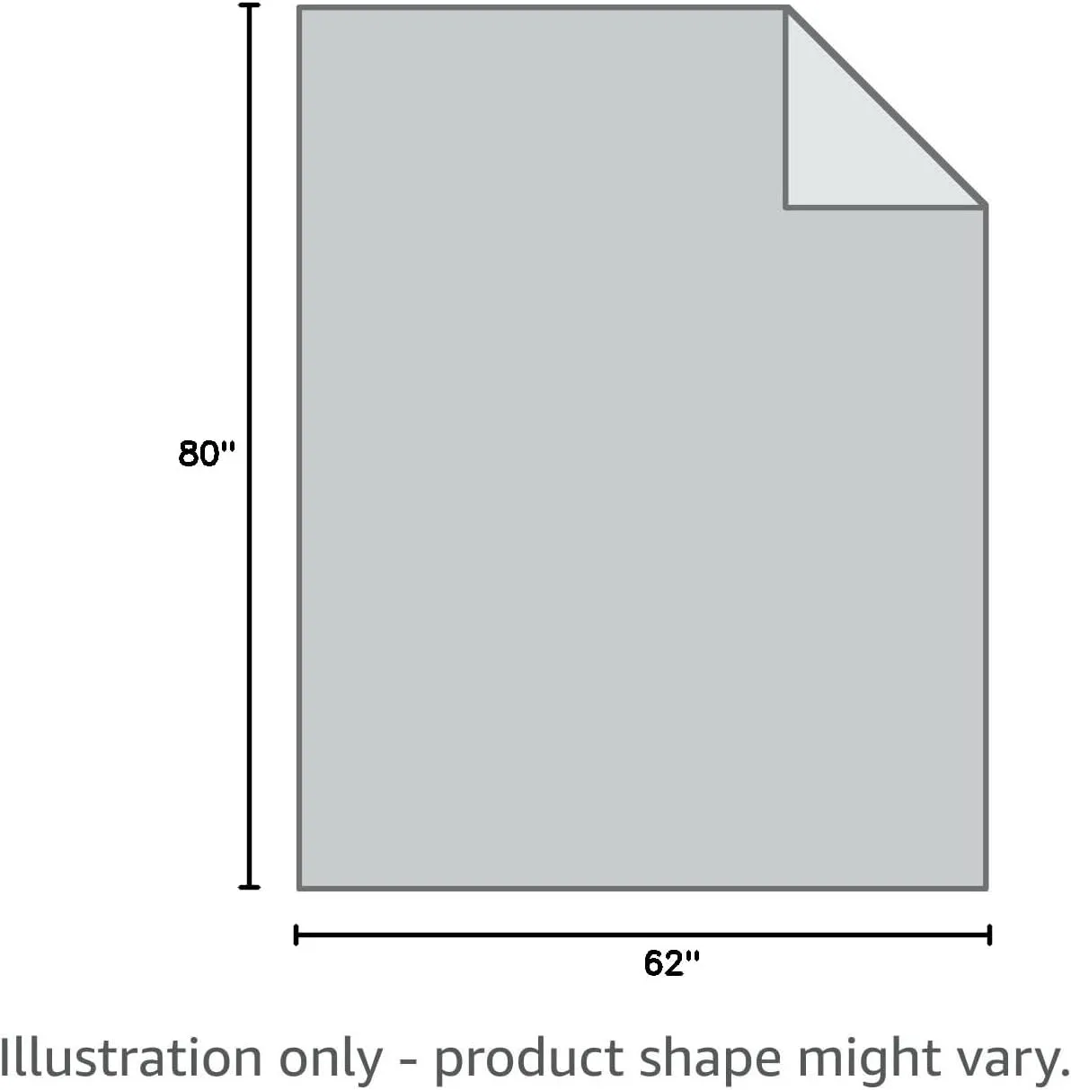 Rothco Wool Blanket - Heavyweight Service-Style Blanket - Ideal for Camping and Hiking - Grey - 62" x 80"