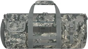 RTDC703M Tactical Digital Camo Heavy Duty Round Duffel Bag
