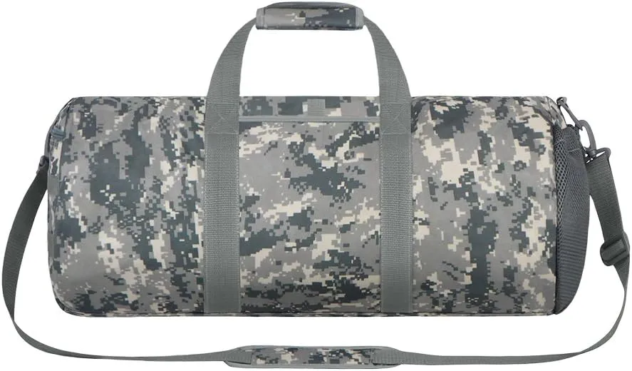 RTDC703M Tactical Digital Camo Heavy Duty Round Duffel Bag