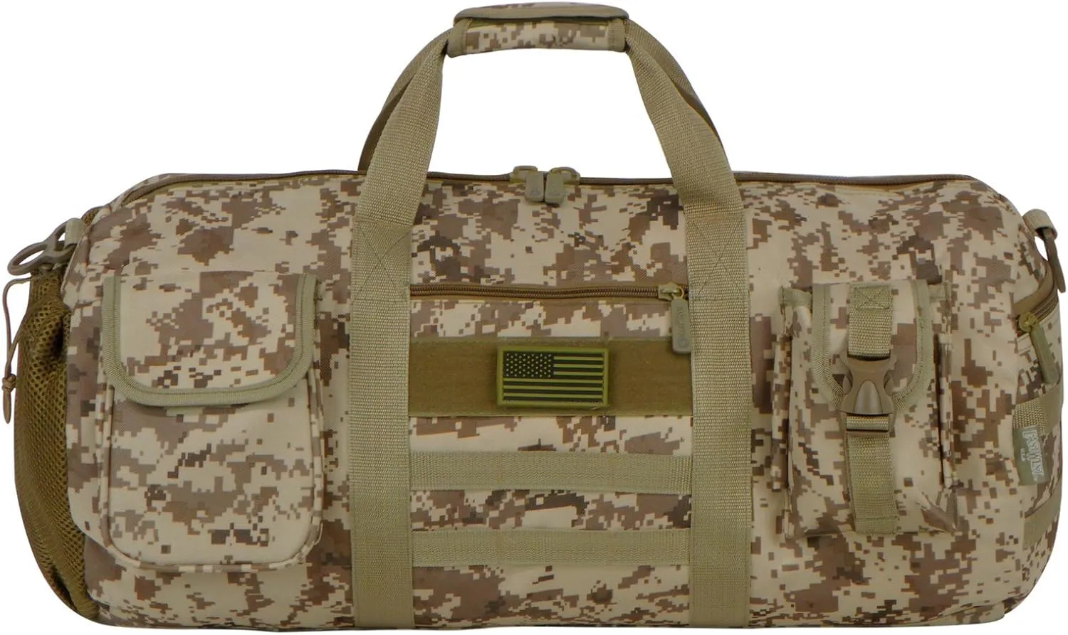 RTDC703M Tactical Digital Camo Heavy Duty Round Duffel Bag
