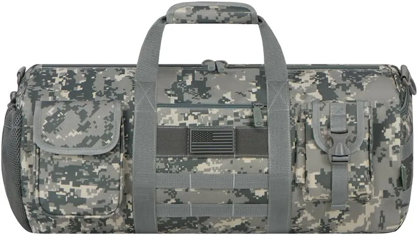 RTDC703M Tactical Digital Camo Heavy Duty Round Duffel Bag