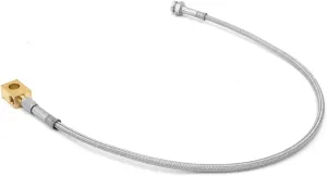 Rugged Ridge | Brake Hose Kit, Rear, Braided Stainless Steel | 16735.04 | Fits 1976-1986 Jeep CJ