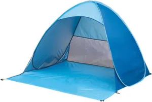 Rugged Tent Structure Waterproof Sun Canopy Sun Shelter for Instant Beach Tent
