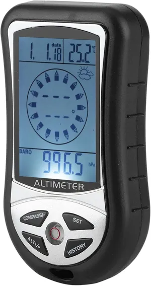 Ruining Barometer Hygrometer, Simple to Use Convenient to Carry Barometer Altimeter Compass for Outdoor Enthusiasts for Camping