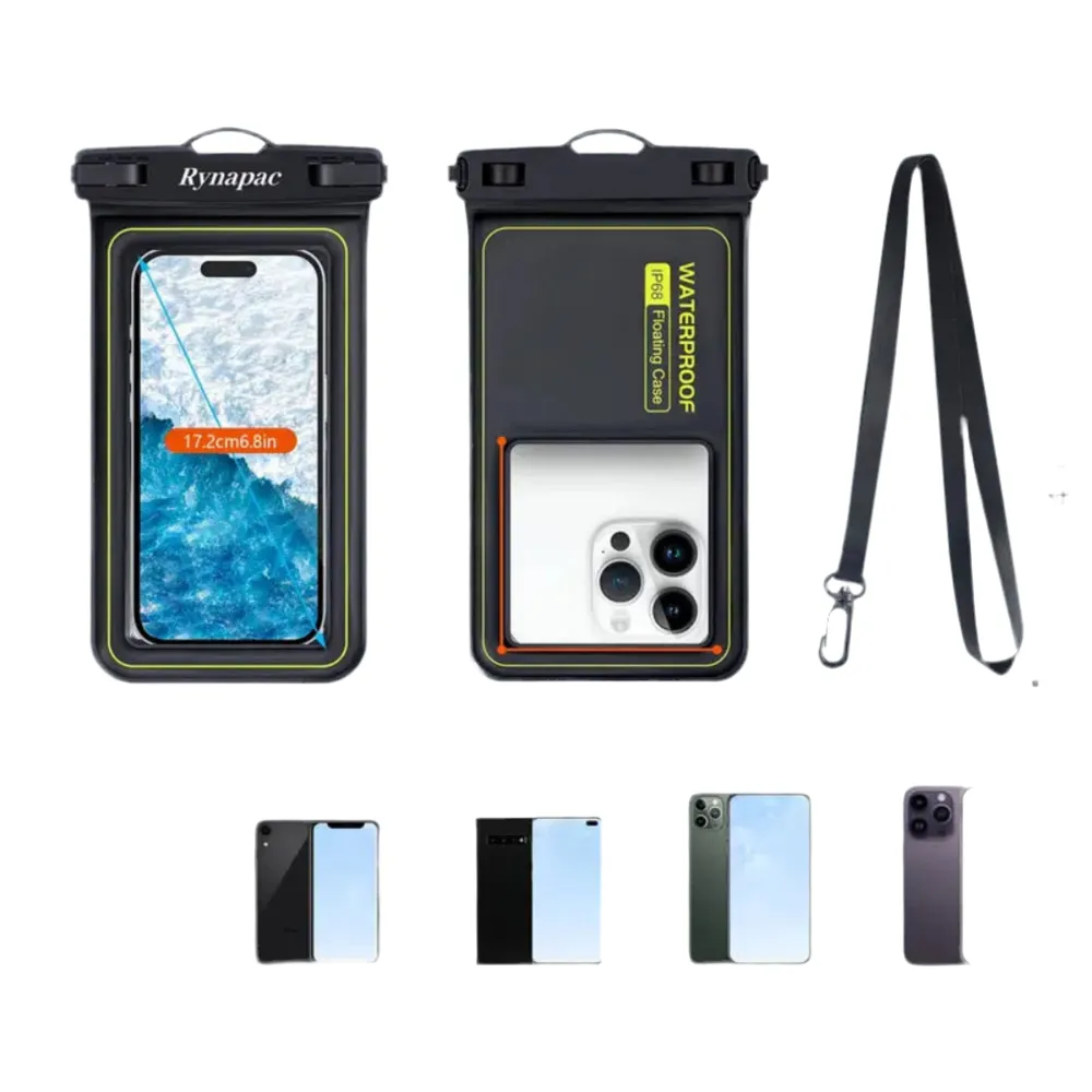 Rynapac Waterproof Phone Case   Survival Whistle Combo Pack
