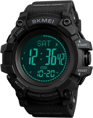 S Shock Military Sports Watches Compass Pedometer Calories Mens Watch Digital Waterproof Electronic Watches Men Wristwatch
