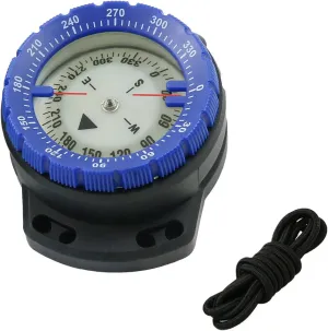 Scuba Compass, Professional Water Prevention Dive Wrist Compass, with Cord for Outdoor Sports Diving, Sailing, Hiking, Camping, Kayaking, Survival Emergency