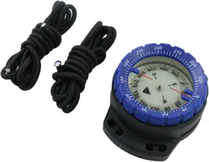 Scuba Diving Compass Luminous Tool Professional Wrist Camping Compass for Camping Kayaking Survival Emergency, Blue