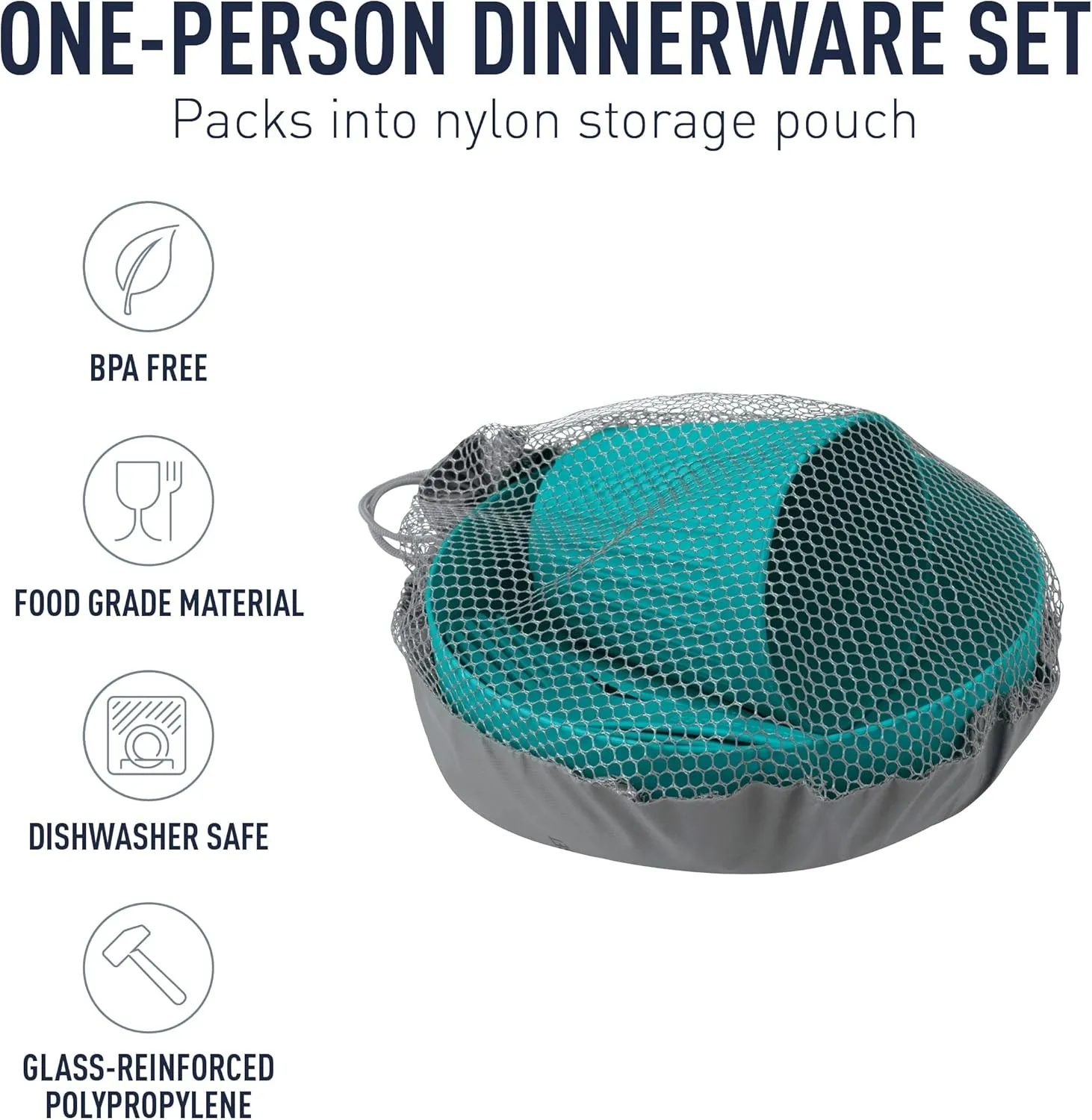 Sea to Summit Delta Light Solo Camp Dinnerware Set