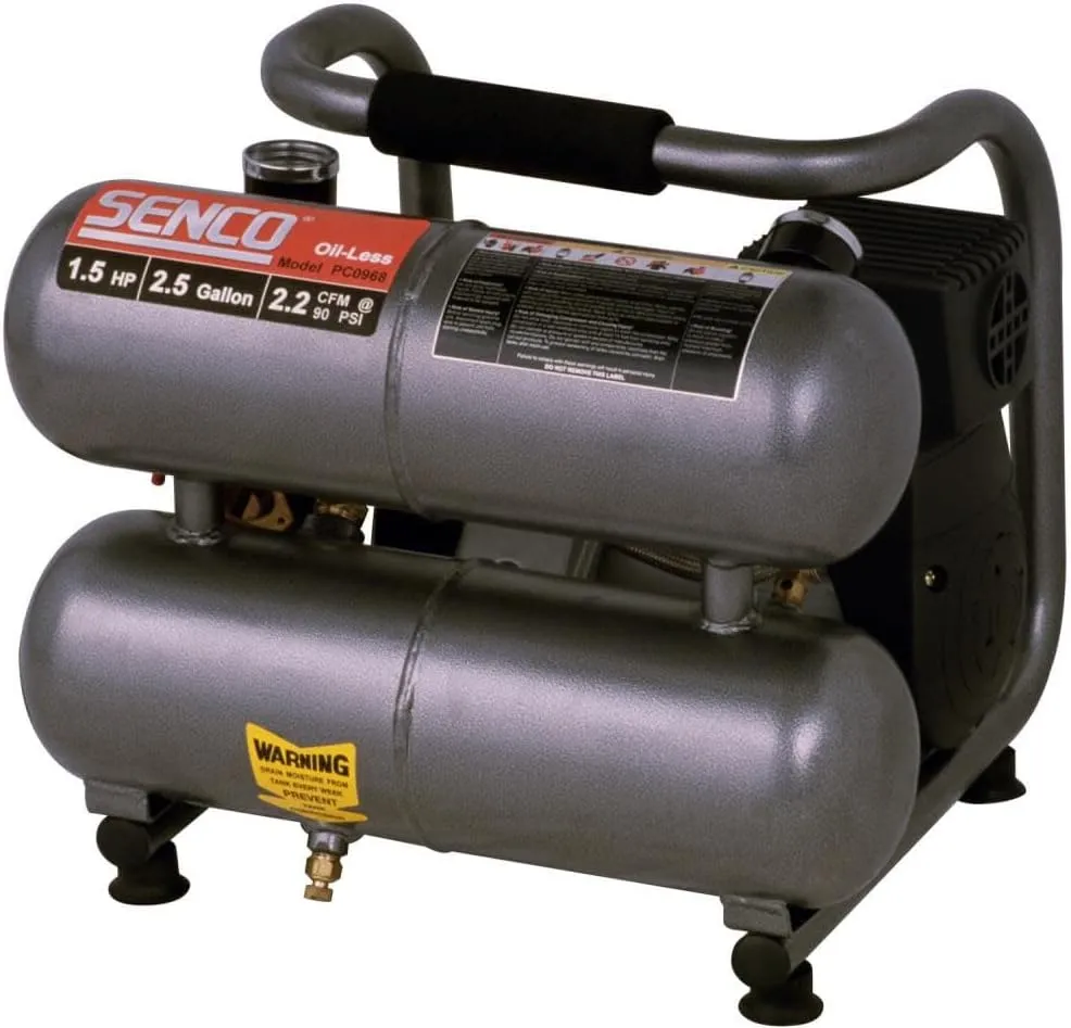Senco PC0968 Compressor, 1.5-Horsepower (PEAK) 2.5-Gallon