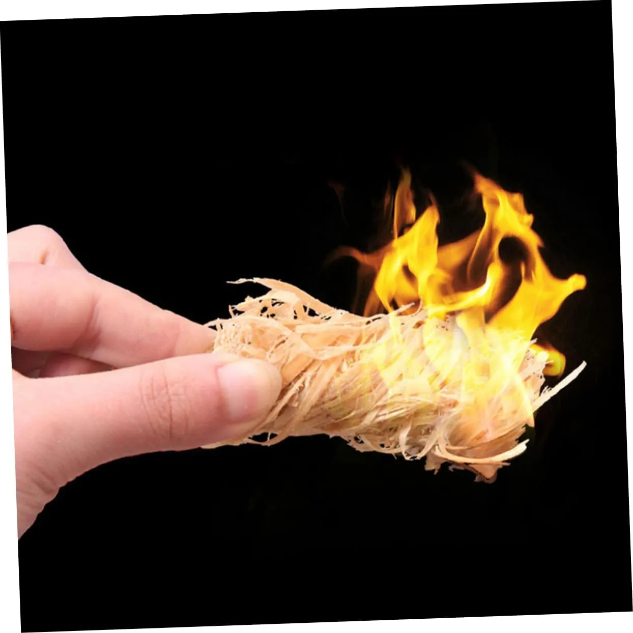 Sets Camping Fire Wood Firelighters Barbecue Firelighters Wood Burner for Emergency Outdoor Cooking Pcs