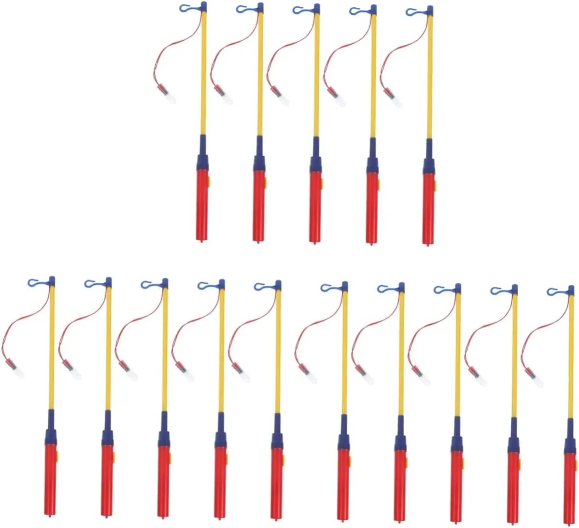 Sets Led Lantern Walking Luminous Lantern Poles for Pole Glow Sticks for Boys and Girls Festival Handle No Battery Required Pcs