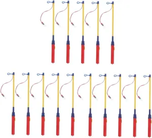 Sets Led Lantern Walking Luminous Lantern Poles for Pole Glow Sticks for Boys and Girls Festival Handle No Battery Required Pcs