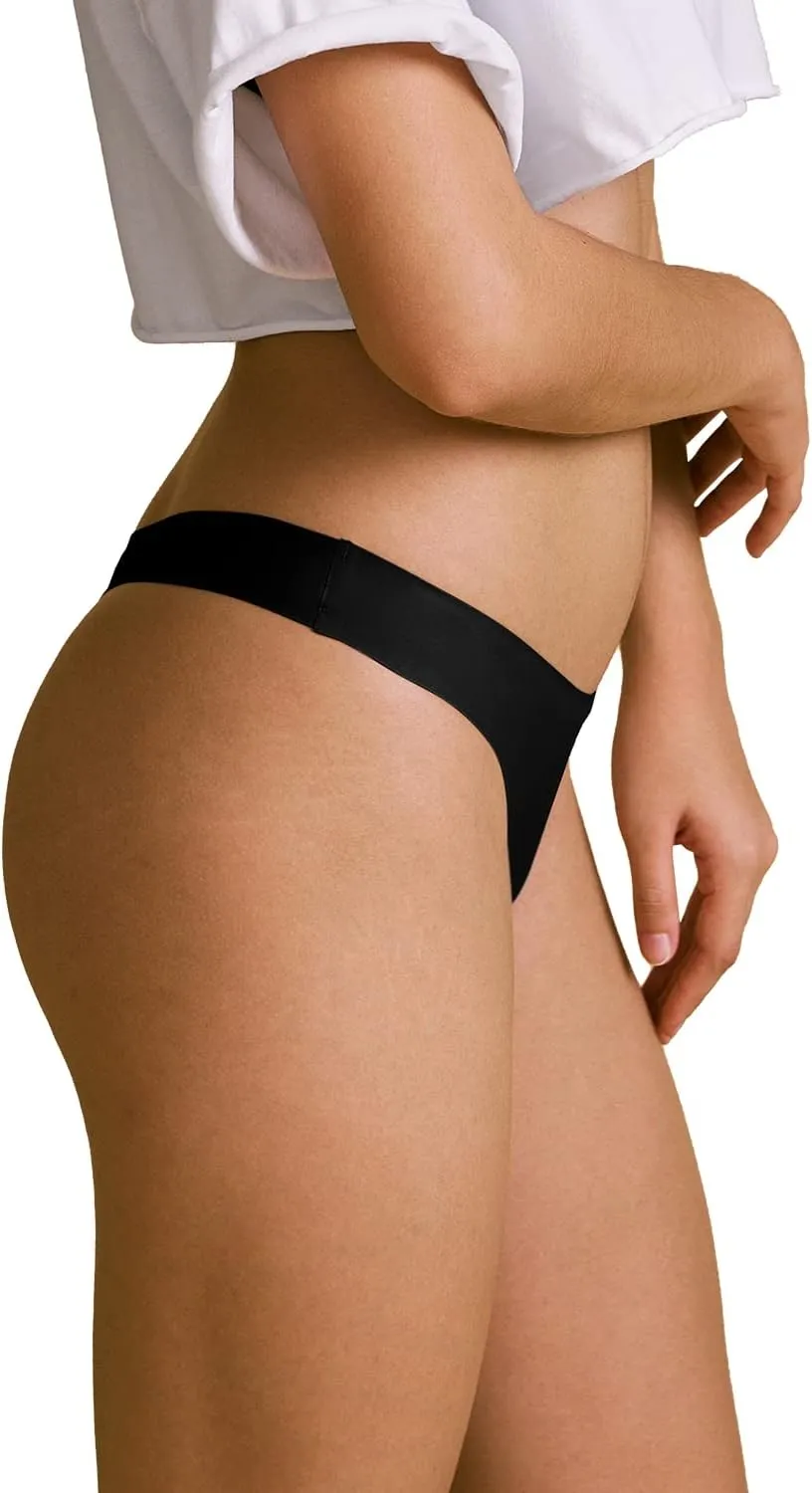 SHARICCA Women Postpartum Period Thongs 4 Layers Leakproof Underwear Panties for teen ladies Multipack