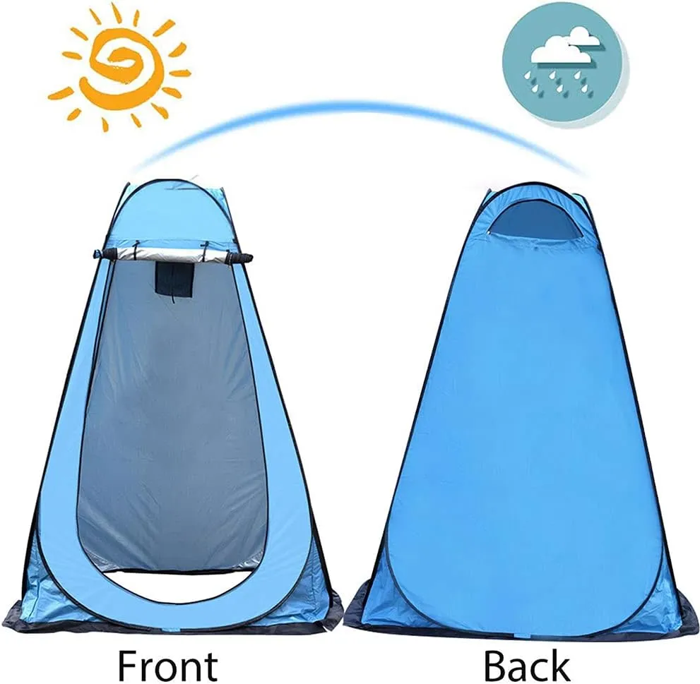 Shower Privacy Tent Portable Changing Dressing Room Camping Pop Up Toilet Tents Outdoor Backpack Shelter Canopy for Fishing Hiking Picnic
