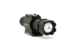 SideSlide Bolt Side Mounted LED Helmet Light and Flashlight, Fire and Impact Resistant, Waterproof, 200 Lumens