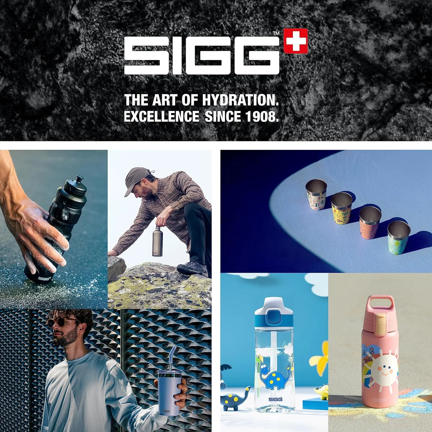 SIGG - Insulated Kids Bottle - Shield One Therm - For Carbonated Beverages - Dishwasher Safe - Stainless Steel - 17 Oz