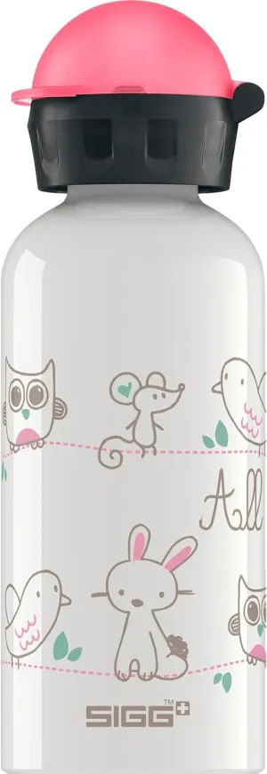 Sigg - Kids Water Bottle - KBT - Made in Switzerland - Neutral Taste - Leakproof - Lightweight - School, Sports - 14 Oz