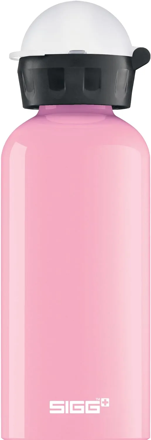 Sigg - Kids Water Bottle - KBT - Made in Switzerland - Neutral Taste - Leakproof - Lightweight - School, Sports - 14 Oz