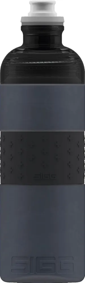 SIGG - Sports Water Bottle - Hero Anthracite - Squeezable - Leakproof - Lightweight - Dishwasher Safe - BPA Free - 20 Oz, Grey