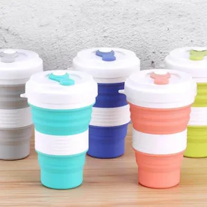 Silicone Collapsible Coffee Cup (550ml)