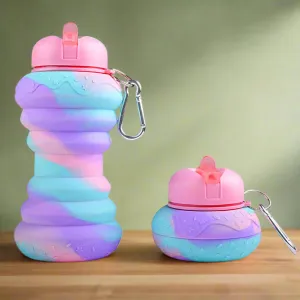 Silicone Sipper Bottle for Kids - Donut Shaped