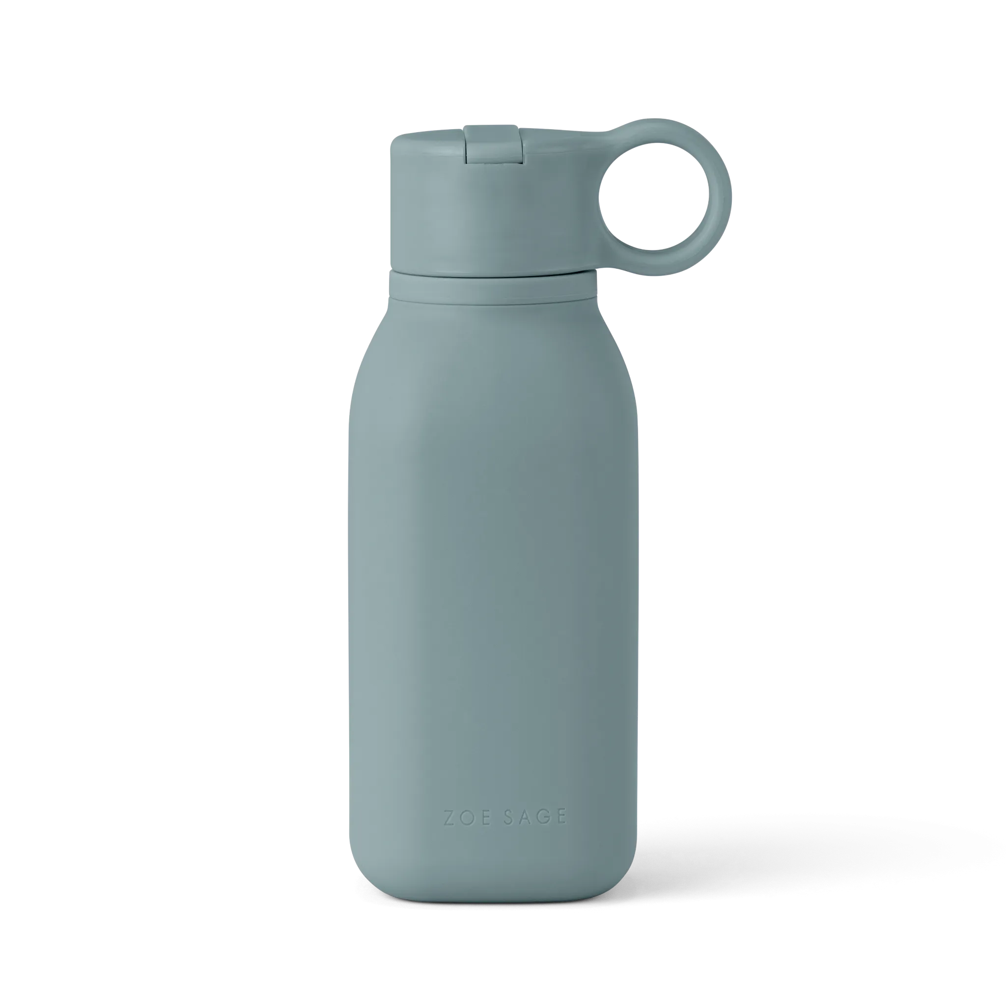 Silicone Water Bottle 450ml | Rock Blue