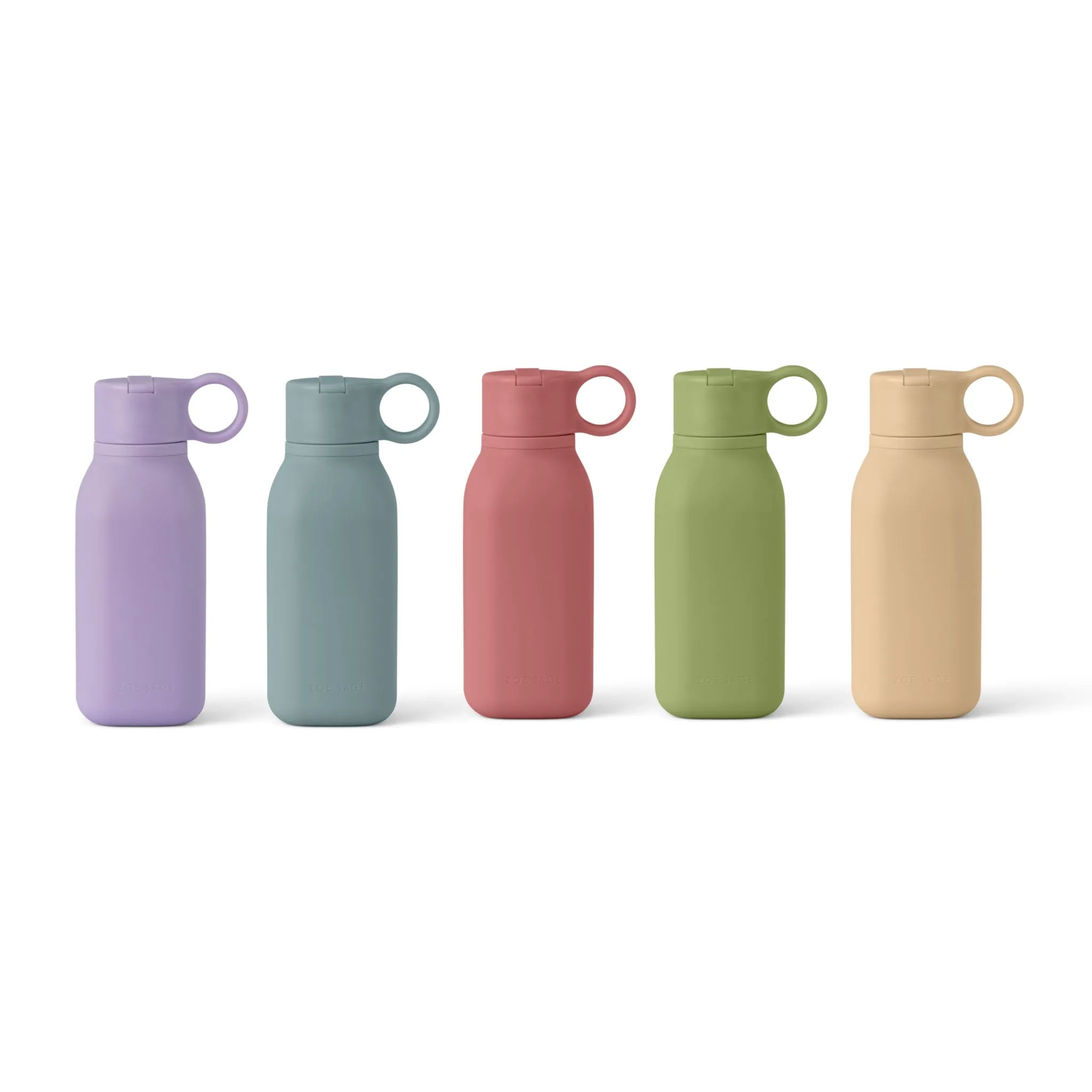Silicone Water Bottle 450ml | Rock Blue