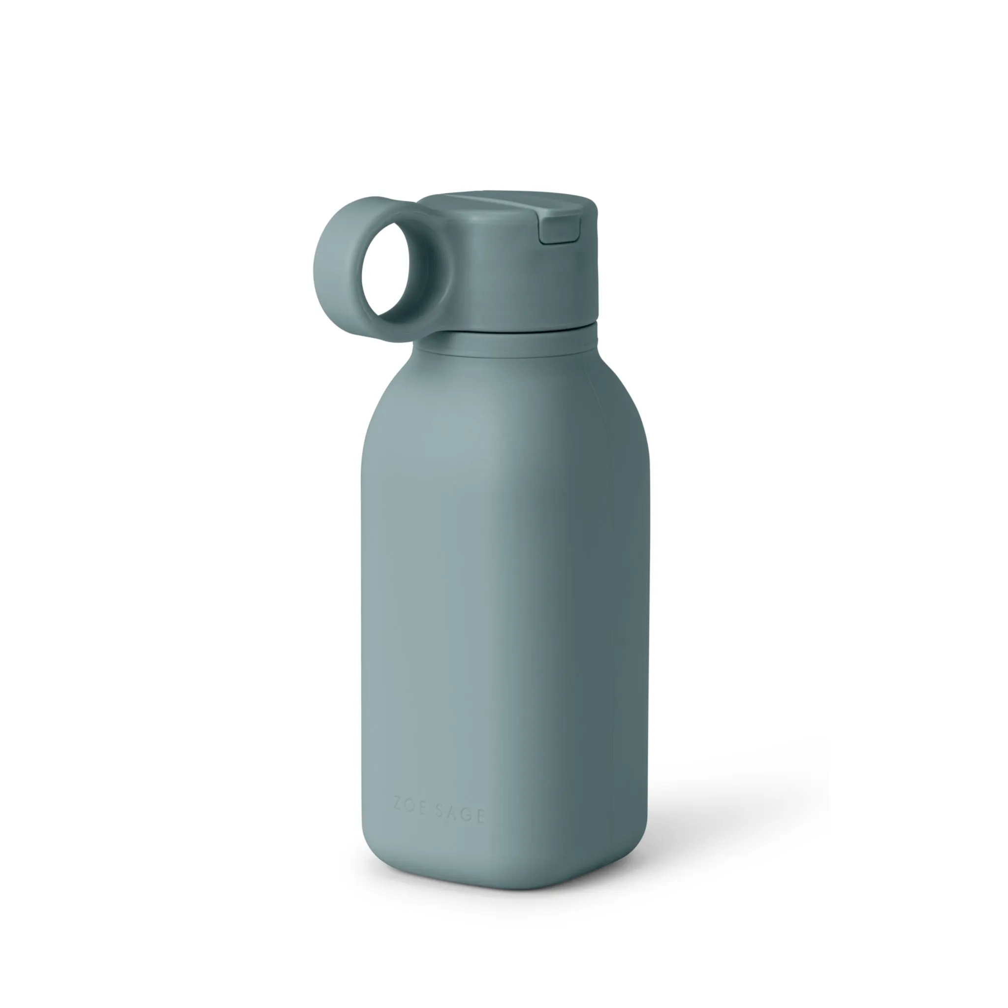 Silicone Water Bottle 450ml | Rock Blue