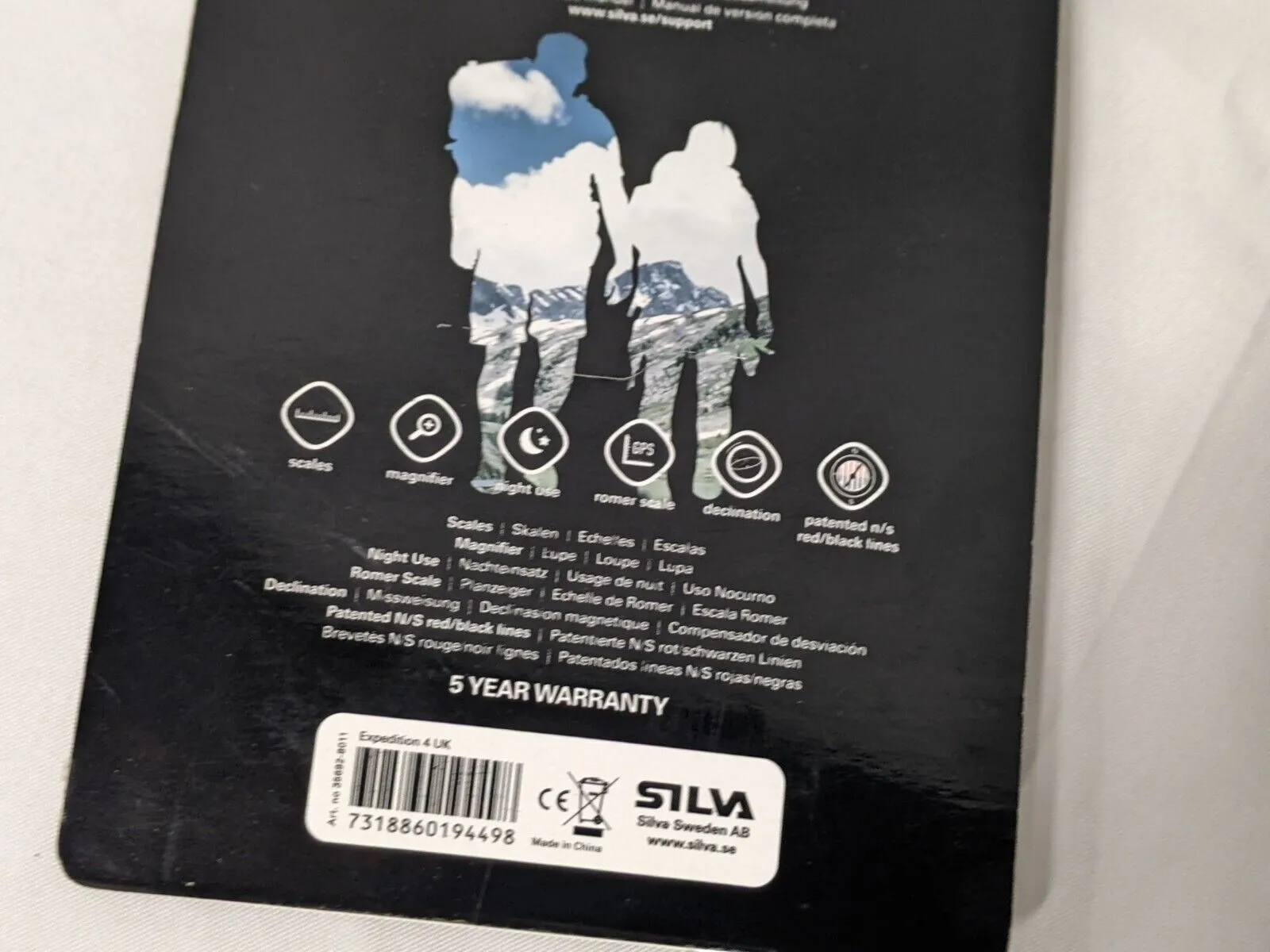 Silva Expedition 4 Militaire Map Reading Compass
