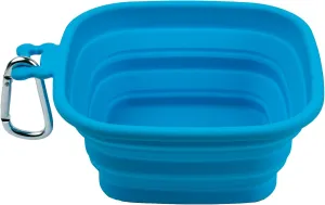 Silver Brush Limited 9059 Silver Essentials 900ml Square Collapsible Silicone Water Bowl, Leak-Proof Paint Brush Water Cup for Water Media Painting, for Studio, Travel, and Plein Air, 2 Pack