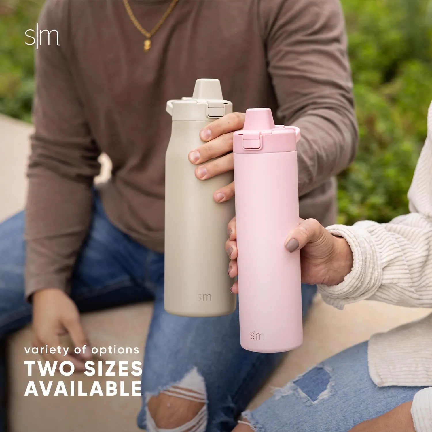 Simple Modern Filtered Water Bottle | Insulated Stainless-Steel Carbon Filter Travel Water Bottles | Reusable for Clean Drinking Water On The Go | 34oz, Sea Glass Sage