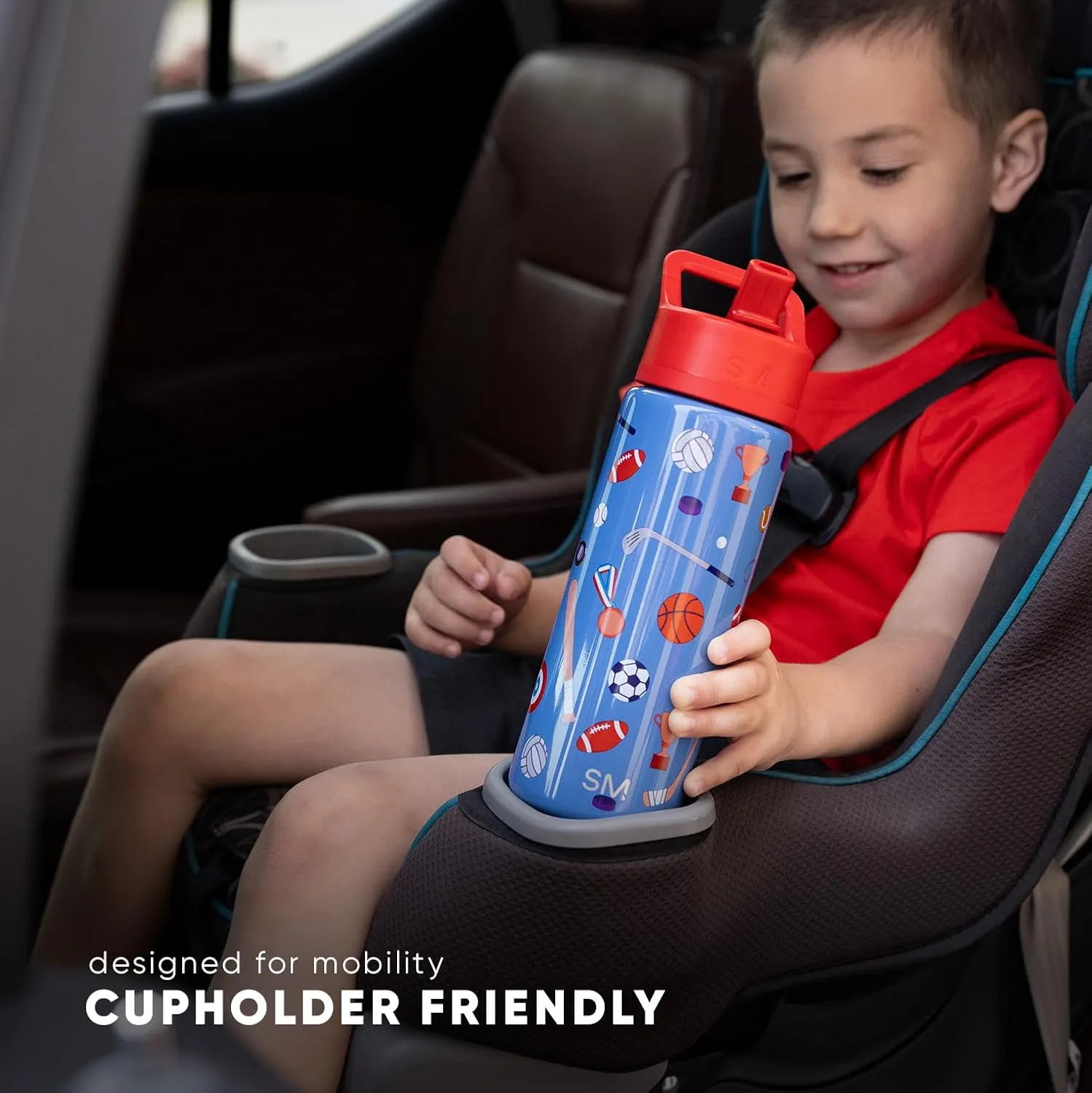 Simple Modern Kids Summit Water Bottle with Straw lid | Teenage Mutant Ninja 14oz Turtles Stainless Steel Cup Insulated Tumbler for Toddlers, Boys, School | TMNT Turtles Unite