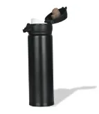 Sipper Bottle 450ml Black Matte Hot & Cold Flask
