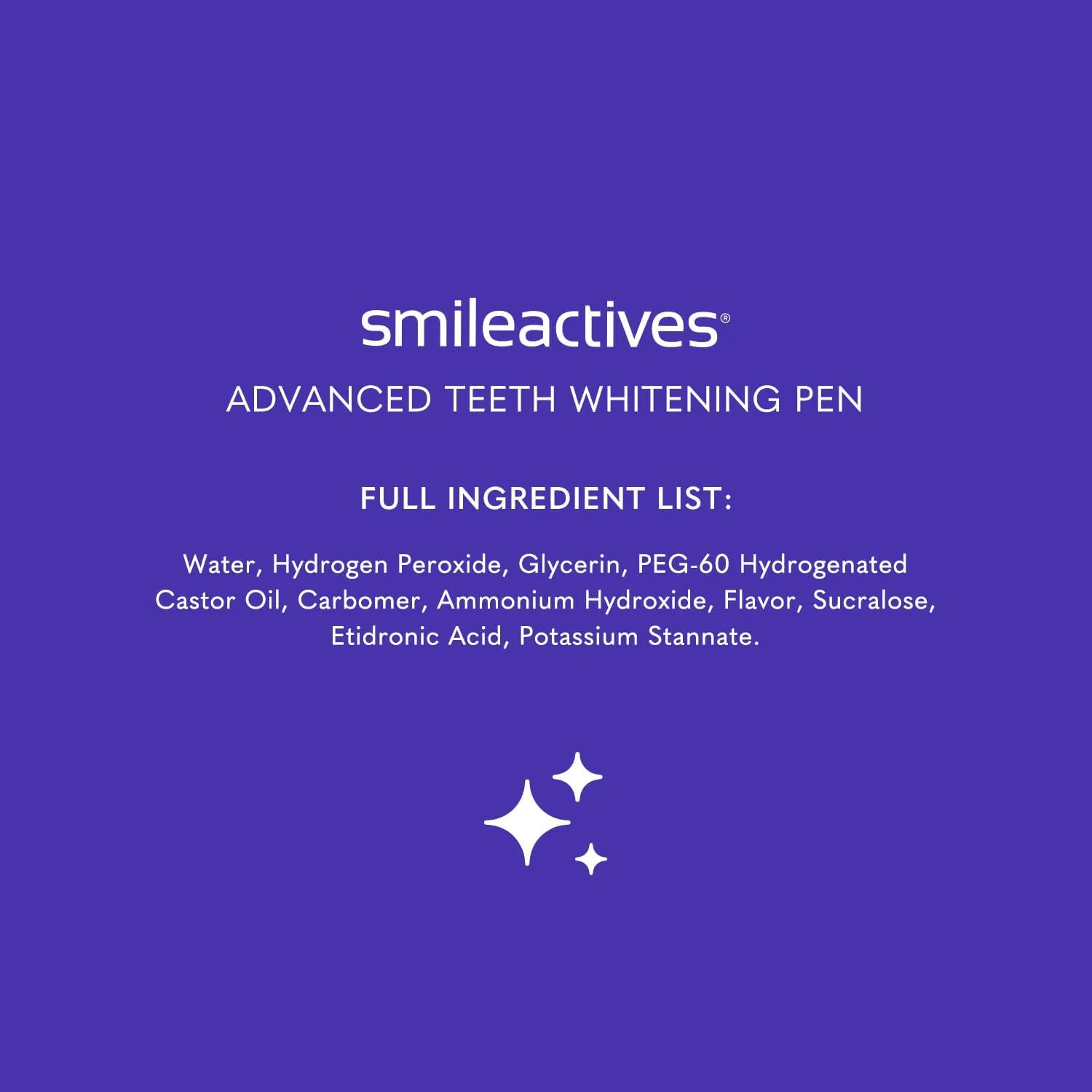 Smileactives Teeth Whitening Pen for White Smile, Fast Tooth Whitener and Stain Remover with Precision Brush Tip, Dental Quality Whitening Gel, Travel Pen, Easy to Use, Vanilla Mint Flavor, 2 Pack