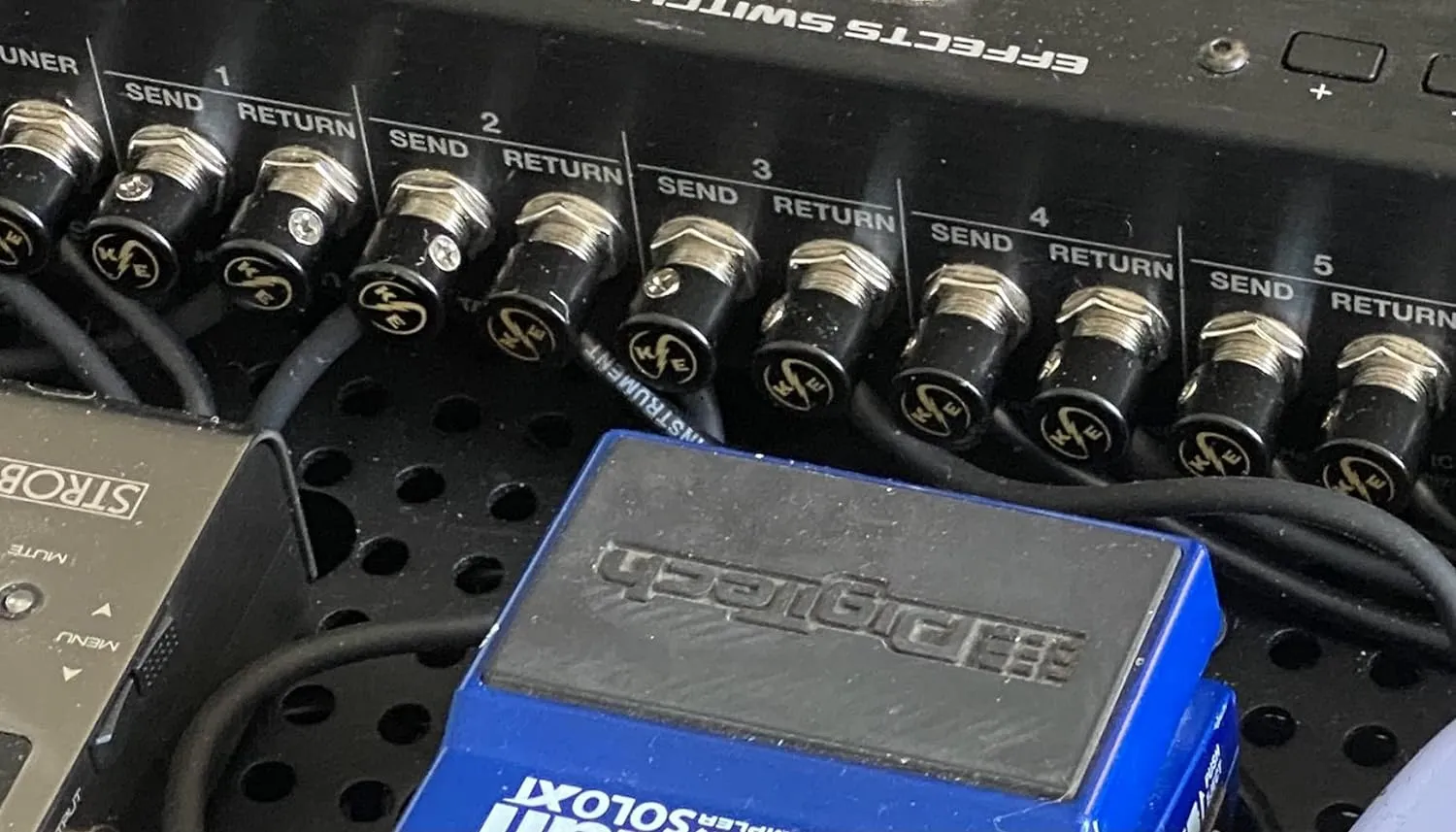 Solder-Free Solderless Guitar Pedal Patch Cable Kit 6 Pack for Custom Pedalboard