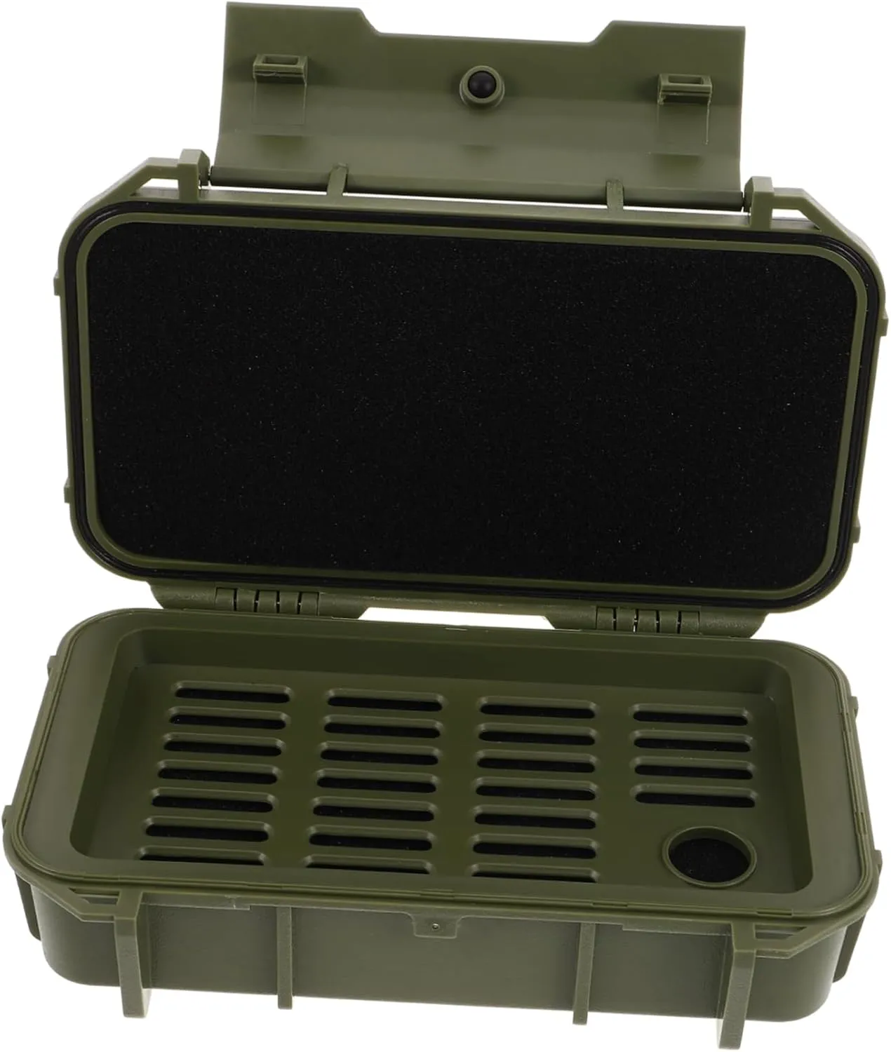 Sosoport Waterproof Box Airtight Seal Outdoor Gear Storage Camping Hiking Fishing Storage Case Sturdy Construction Digital Device Protection