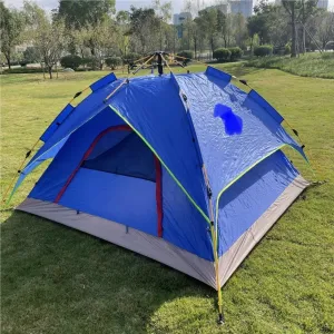 Spacious and Lightweight Outdoor Rainproof 3-4 People Fully Automatic Portable Outdoor Camping Double-Layer Automatic Camping Tent Outdoor Tent