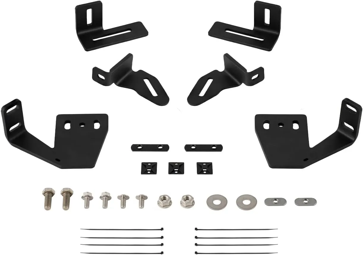 SS5 7-Pod CrossLink Lightbar Kit compatible with Prinsu/Sherpa Roof Racks, Bracket Only