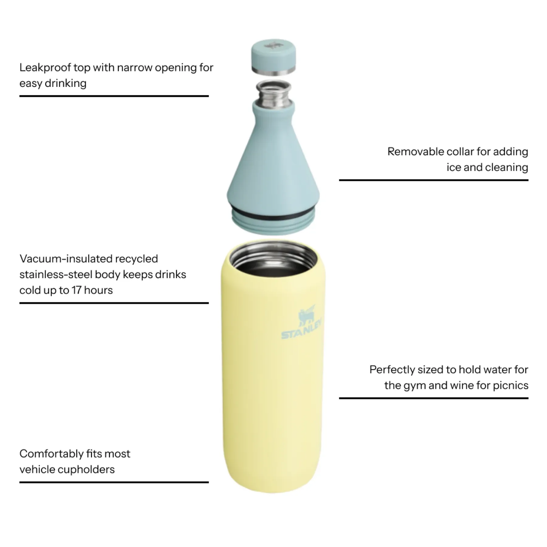 Stanley All Day Slim Bottle | 20 OZ