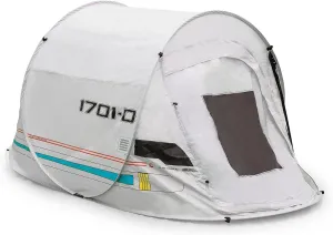 Star Trek: The Next Generation Shuttlecraft Justman 2-Person Camping Tent | Indoor And Outdoor Activities | Pop-Up Camping Tents & Shelters, Accessories | 95 x 47 x 43 Inches