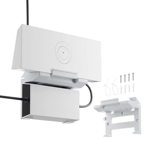Starlink Cable Routing Kit for Gen 2 Gen 3 Starlink Cable Grommets Wall Pass Through Tool Kit   Starlink Gen 3 Router Mount, 2 in 1 Wall Mount for Starlink Standard Router and Power Supply