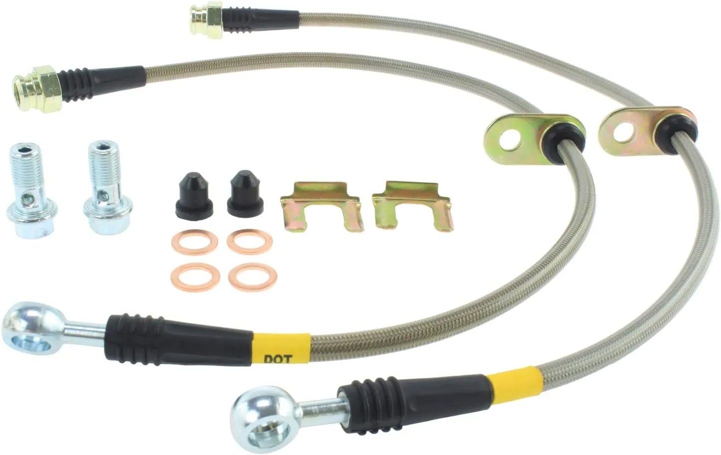 StopTech (950.47508) Brake Line Kit, Stainless Steel