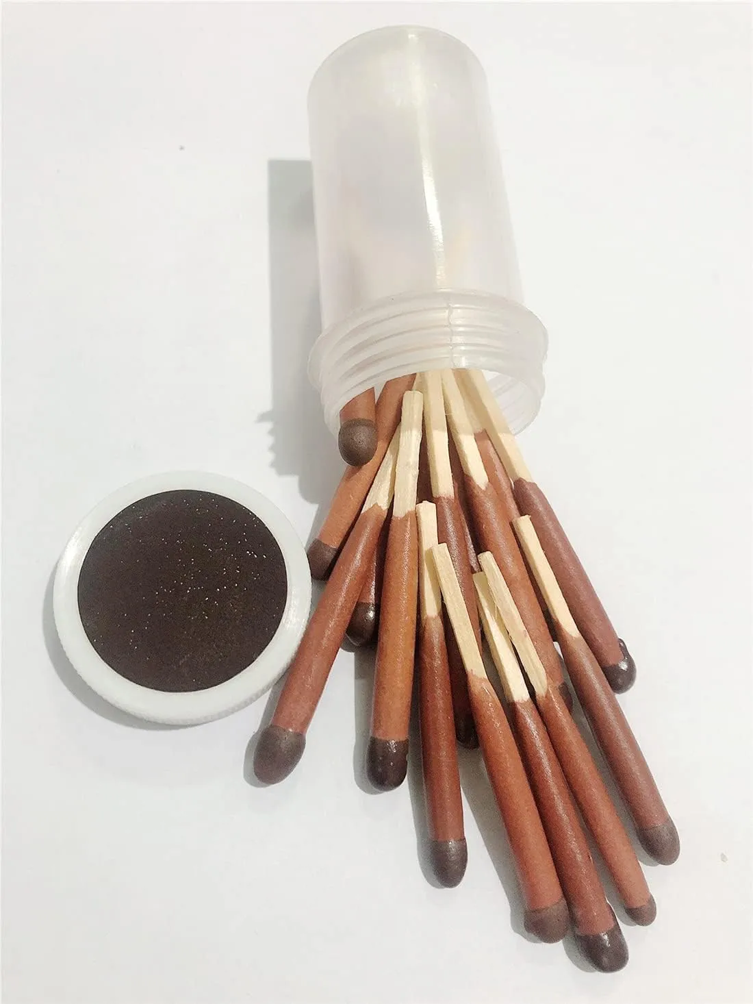 Stormproof Waterproof Matches, Wind Waterproof Matches,Windproof Match with Watertight Case,Portable Survival DeviceEmergency Fire Starter